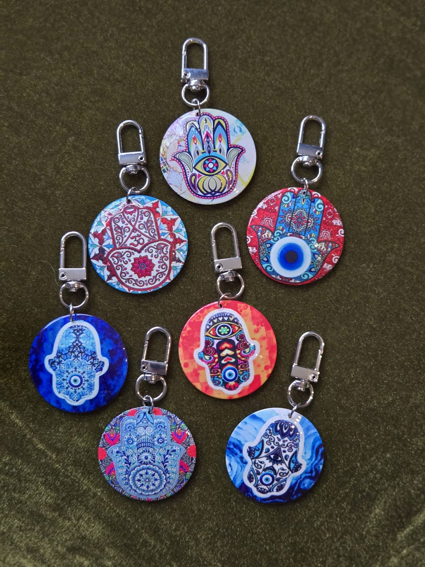 Hamsa Keychain
