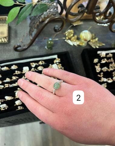 Jade Stretchie Ring