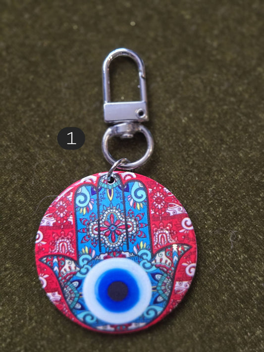 Hamsa Keychain