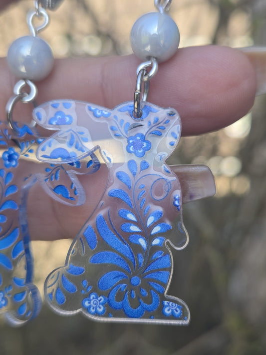 Blue China Bunny