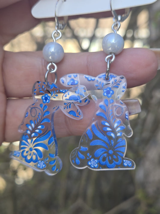 Blue China Bunny