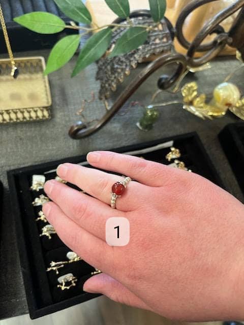 Jade Stretchie Ring